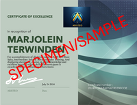 ARISTEO CERTIFICATE OF EXCELLENCE1-27-20