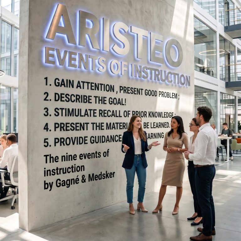 SALES & VERKOOP TRAININGEN | ARISTEO B2B |THE 9 EVENTS OF INSTRUCTION | GAGNÉ & MEDSKER SALES & VERKOOP TRAININGEN | ARISTEO B2B |THE 9 EVENTS OF INSTRUCTION | GAGNÉ & MEDSKER